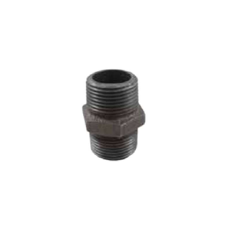 AGAFLEX Nypel żeliwny czarny M8 5/4" DN32 GZxGZ 41038106